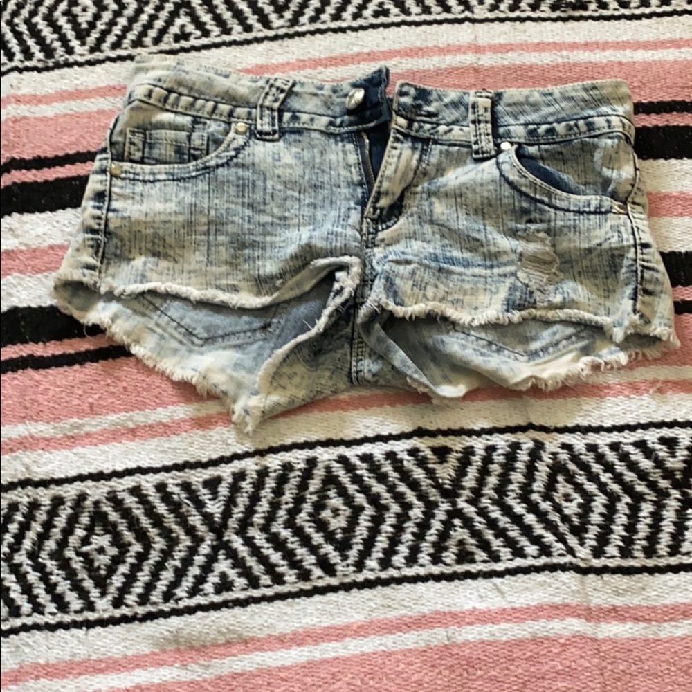 Jean shorts